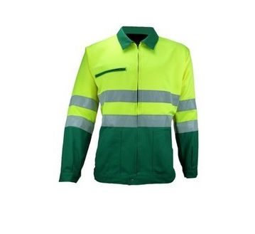Blouson de travail haute visibilité PBV - 2309HV jaune et vert