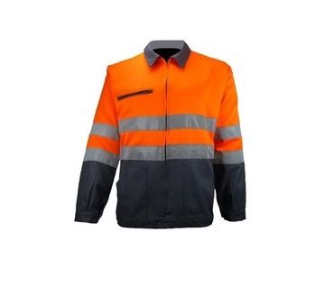 Blouson de travail haute visibilité PBV - 2309HV orange et noir
