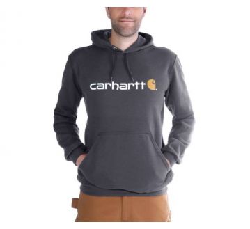 Sweat-shirt capuche SIGNATURE Carhartt gris foncé