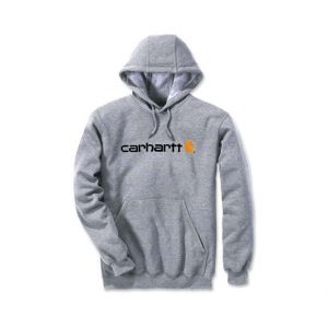 Sweat-shirt capuche SIGNATURE Carhartt gris chiné