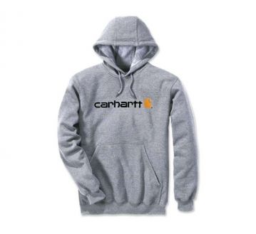 Sweat-shirt capuche SIGNATURE Carhartt gris chiné