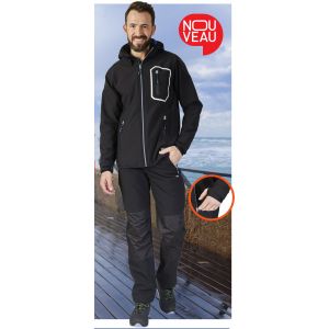 Pantalon softshell déperlant Molinel - 2427199