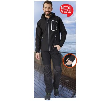 Pantalon softshell déperlant Molinel - 2427199