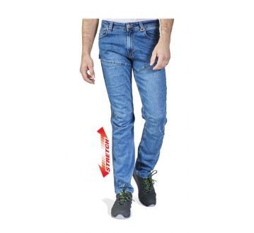 JEAN TRAVAIL DENIM BLEU STRETCH PULS - MOLINEL