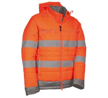 Doudoune froid haute visibilité Cofra - RECIFE orange