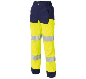 Pantalon HV avec genouillères Molinel - LUK-LIGHT jaune