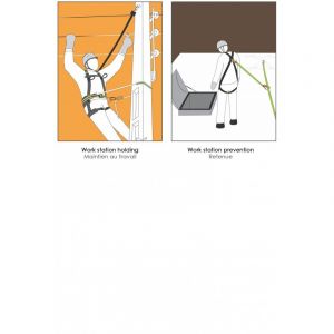 CEINTURE DE MAINTIEN AU TRAVAIL CONFORT FA1040100 - KRATOS 2