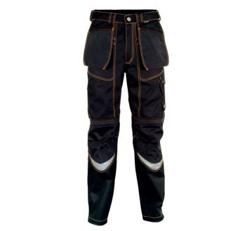 Pantalon de travail Cofra - BRICKLAYER noir