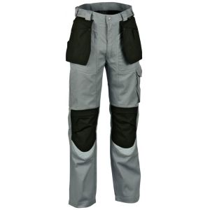 Pantalon de travail Cofra - BRICKLAYER gris 2