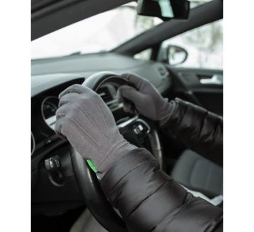 GANTS FROID HOMME NOIR ANTI-VIRUS ANTI-BACTERIES HBT802 - HOFLER