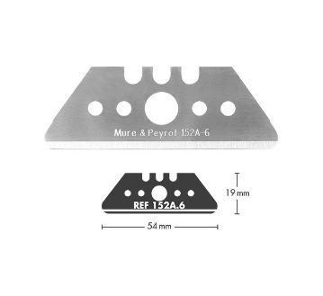 Lames de rechange pour cutter de sécurité CHARTRON by Mure & Peyrot