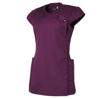 Tunique de travail sans manches pour femme Molinel - 27AMBRE aubergine