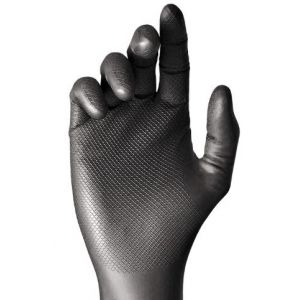 BOITE 50 GANTS NITRILE ORANGE NON POUDRE PICOTS GRIPPAZ 580NR - JUBA 2