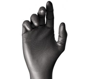 BOITE 50 GANTS NITRILE ORANGE NON POUDRE PICOTS GRIPPAZ 580NR - JUBA