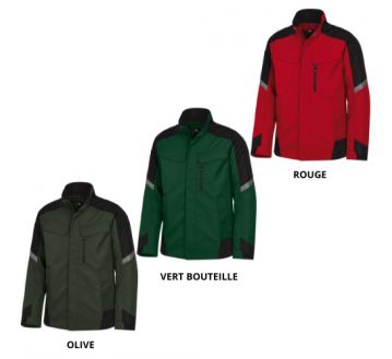 VESTE DE TRAVAIL DEPERLANT DOUBLURE CHAUDE LARS - FHB