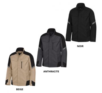 VESTE DE TRAVAIL DEPERLANT DOUBLURE CHAUDE LARS - FHB