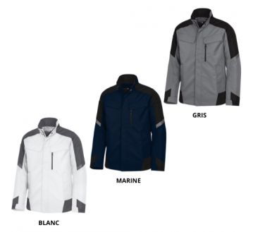 VESTE DE TRAVAIL DEPERLANT DOUBLURE CHAUDE LARS - FHB