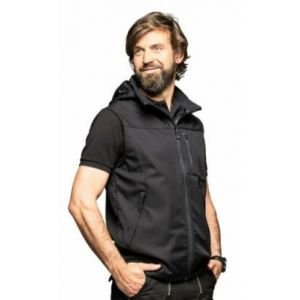 Gilet sans manches Softshell FHB JUSTUS foncé 2