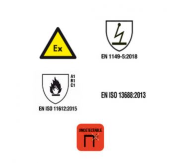 POLO FLAMME RETARDANAT ARICA MARINE - COFRA