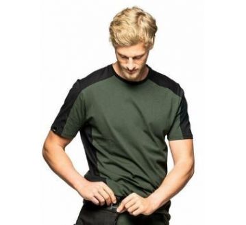 TEE-SHIRT MANCHES COURTES BI-COLORE MARC - FHB