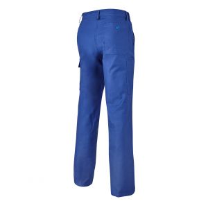 Pantalon de travail 100% coton Molinel - 21PBUBB bleu 2
