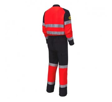 COMBINAISON 2 ZIP HAUTE VISIBILITE MULTIRISQUES ATEX SAFELINE MOLINEL
