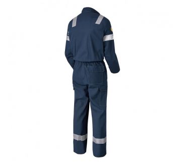 COMBINAISON 2 ZIP MULTIRISQUES TECHPROTECT ATEX BANDES RETRO MOLINEL