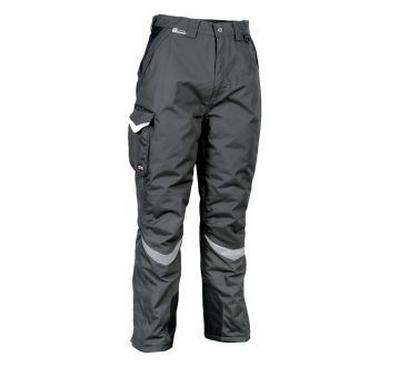 Pantalon de travail matelassé Cofra - FROZEN anthracite