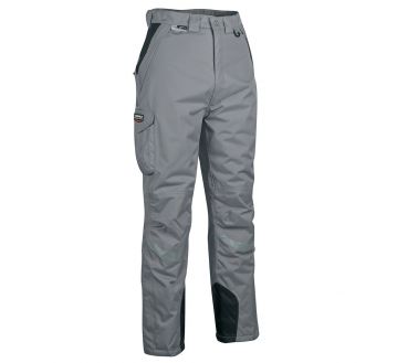 Pantalon de travail matelassé Cofra - FROZEN gris