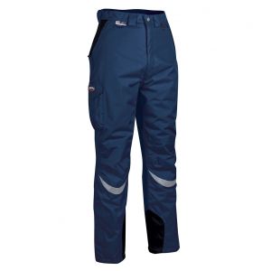 Pantalon de travail matelassé Cofra - FROZEN bleu