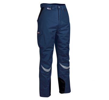 Pantalon de travail matelassé Cofra - FROZEN bleu