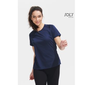 TEE-SHIRT SPORTY FEMME 01159 - SOL'S
