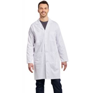 Blouse de travail Homme 100% Coton Blanc 2