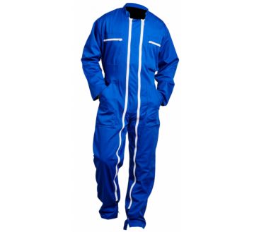 Combinaison de travail double fermeture Bleu bugatti
