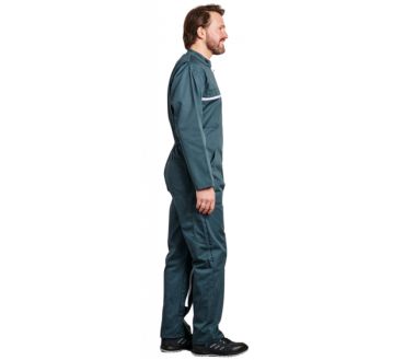 Combinaison de travail double fermeture Bleu bugatti