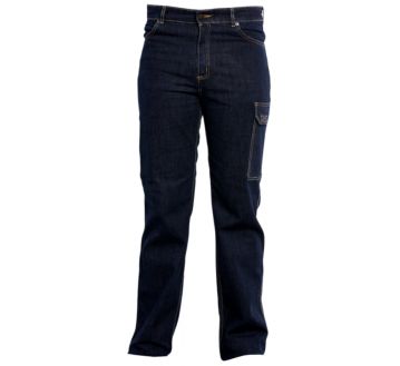 Jean de travail pour homme bleu indigo PBV - 2125A2