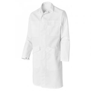 Blouse homme anti-acide Molinel - 21060BH blanc