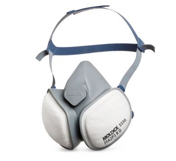 DEMI-MASQUE 5430 MOLDEX - ABEK1P3 RD