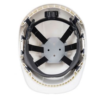 CASQUE DE CHANTIER PB55  PORTE-BADGE  JUGULAIRE - PORTWEST