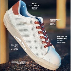 CHAUSSURES JOPPA BLANC S1P 2