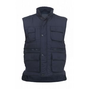 Gilet multipoches marine