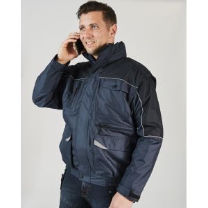 Blouson multipoches marine / noir Coverguard - ripstop 2 en 1 2