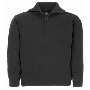 Pull en laine FHB HINNERK gris foncé