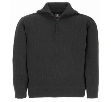 Pull en laine FHB HINNERK gris foncé