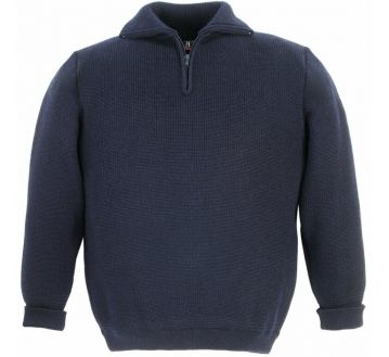 Pull en laine FHB HINNERK marine