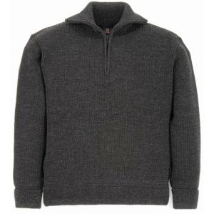 Pull en laine FHB HINNERK gris foncé 2