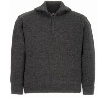 Pull en laine FHB HINNERK anthracite