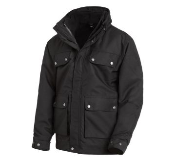 Veste de travail en doublure polaire FHB MATTHIAS noir