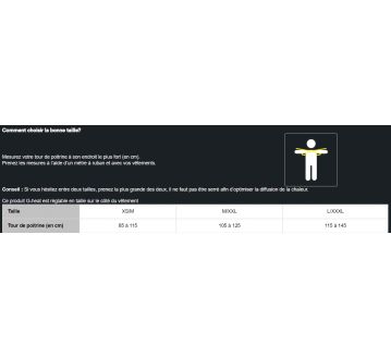 VESTE CHAUFFANTE SANS MANCHE HV02 G-HEAT