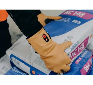 GANTS DE TRAVAIL CHAUFFANTS CUIR HYDROFUGE  RENFORT GP01 G-HEAT